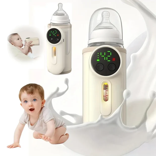 Chauffe biberon LS-206 rechargeable avec écran LCD