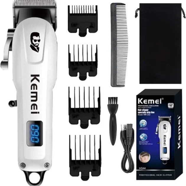 Tondeuse kemei 232 rechargeable