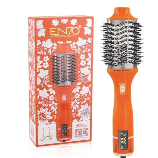 Brosse Enzo Orange EN-6219 température digital