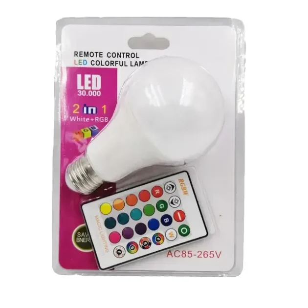 Lamp LED RGB مصباح الالوان