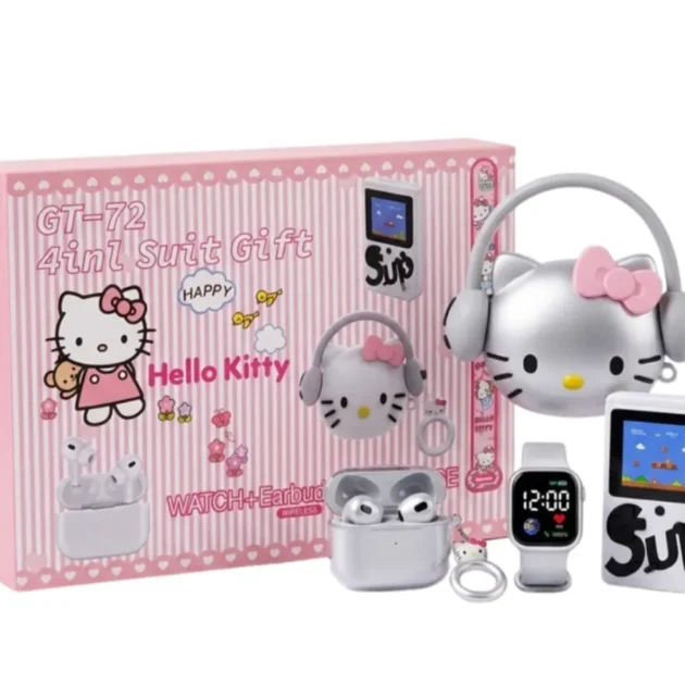 طقم هدية Hello kitty للبنات GT-72
