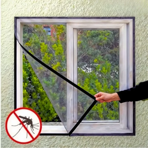 Moustiquaires Pour Fenêtre Avec Fixation 1.4 × 1.2M