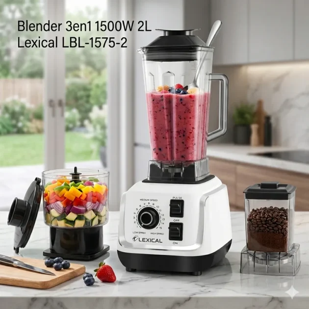 Blender 3en1 1500W 2L Lexical LBL-1575-2