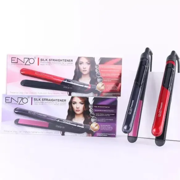 Lisseur avec affichage led SILK STRAIGHTENER ENZO EN-3119 rouge