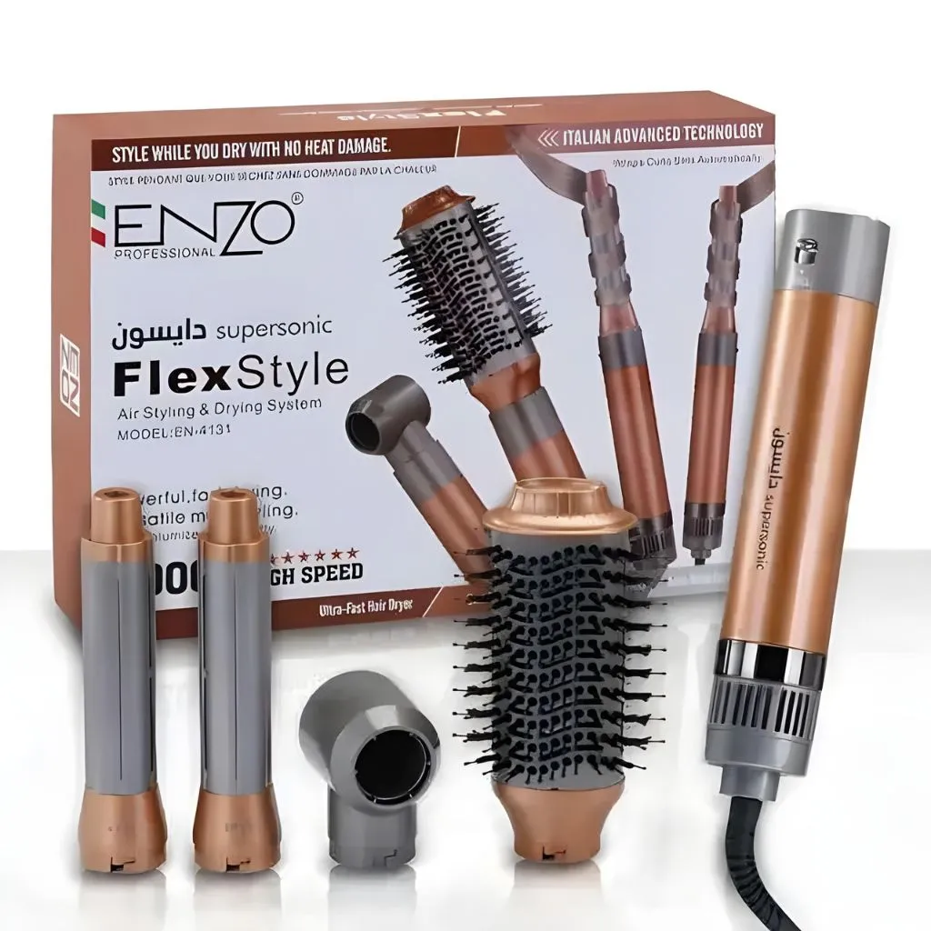 Brosse ENZO 4131/ 4en1 Flex Style Multifonctions DYSON