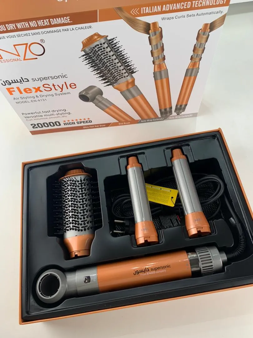 Brosse ENZO 4131/ 4en1 Flex Style Multifonctions DYSON - الصورة 5
