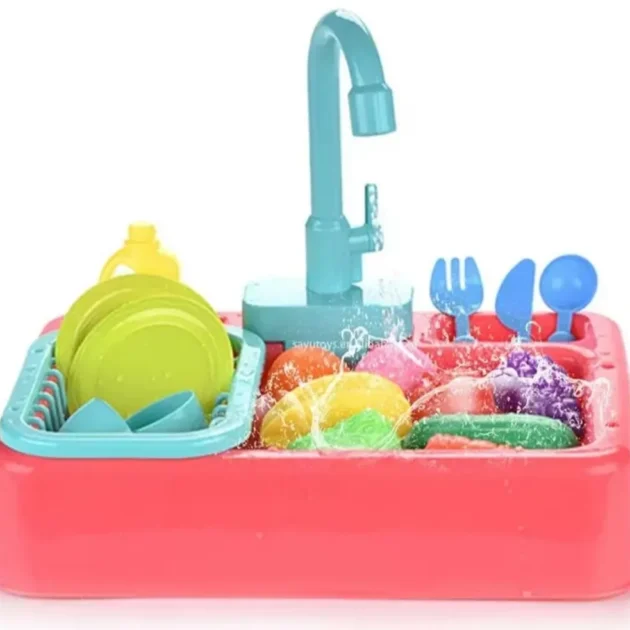 حوض مطبخ للأطفال – Kitchen Sink Toys